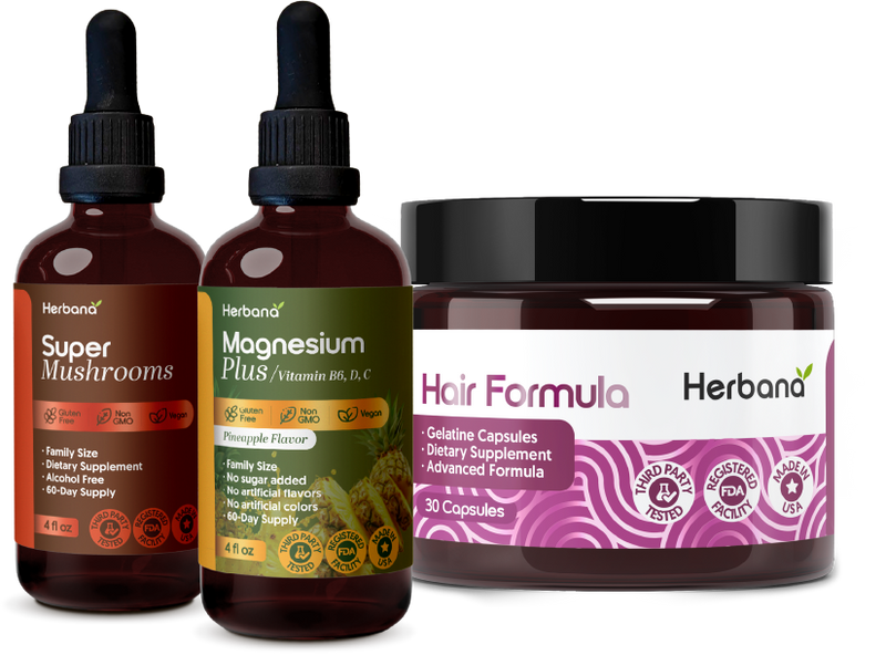 Herbana product lineup
