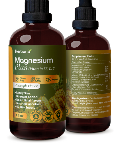 Magnesium Plus Pineapple Drops