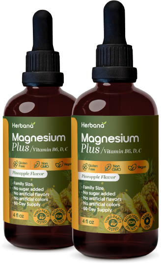 Magnesium Plus Liquid (Pineapple Flavor)